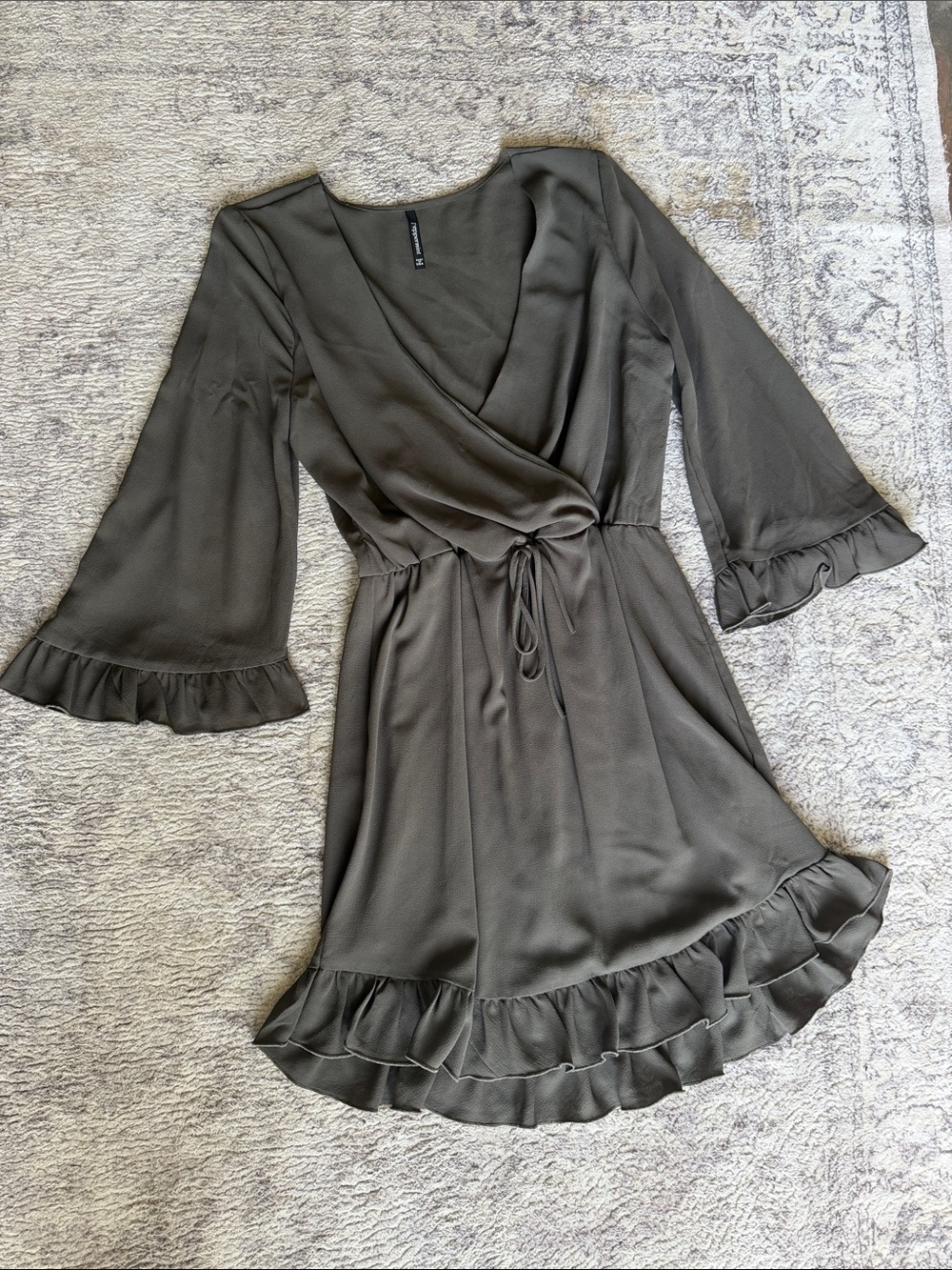 Perfect Fall Olive Colored Dress